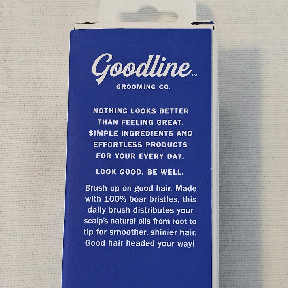 Pack of 3 Goodline Grooming Co. 100% Boar Bristle All Purpose Grooming Brush